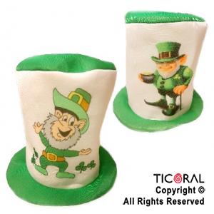 SOMBRERO GALERA SAN PATRICIO CON DUENDE x 1